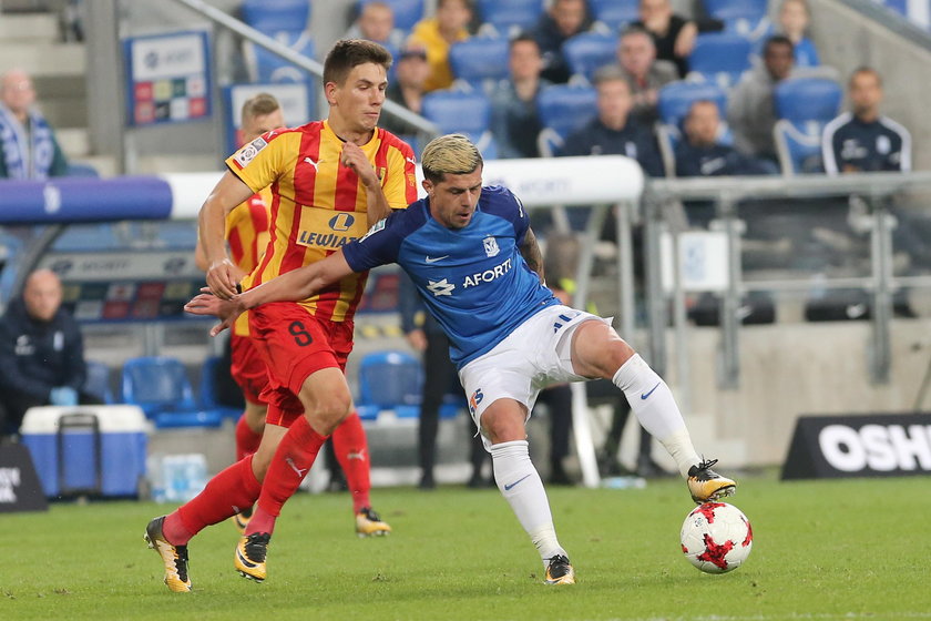 Lech Poznan - Korona Kielce , Ekstraklasa , Pilka nozna , Polsih Football Extraleague 