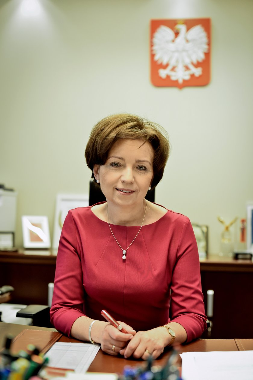 Minister rodziny Marlena Maląg. 