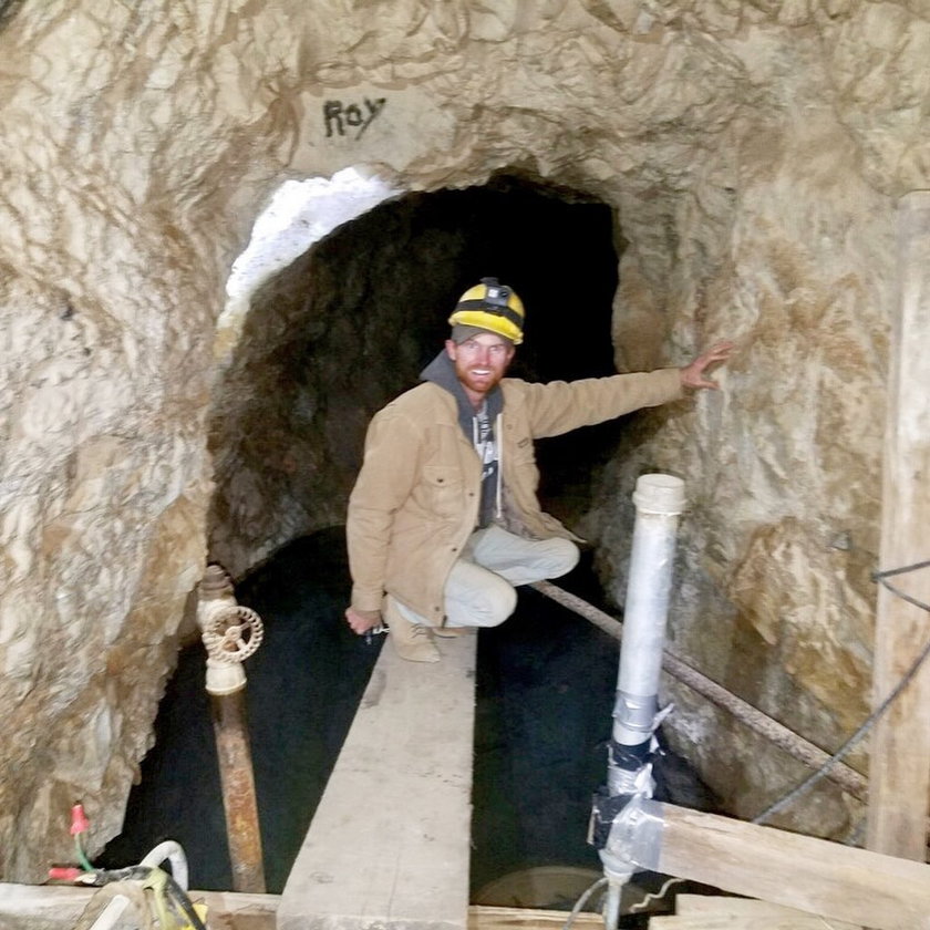 USA Brent Underwood był uwięziony w opuszczonym mieście Cerro Gordo