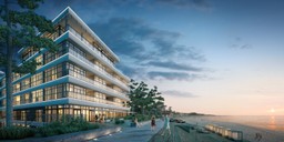 Apartmanetowiec Dune w Mielnie: Wnętrza projektowane przez Macieja Zienia