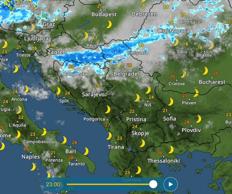 Nevreme zahvata Vojvodinu u 23h