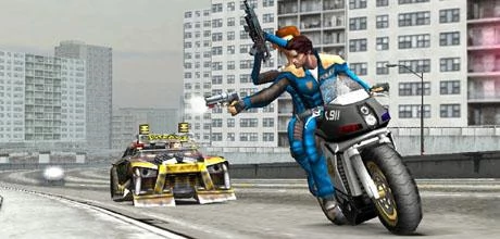 Screen z gry "Pursuit Force: Extreme Justice"