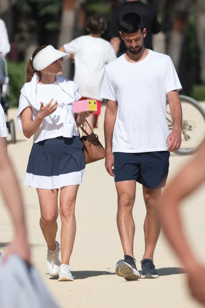Jelena i Novak Đoković