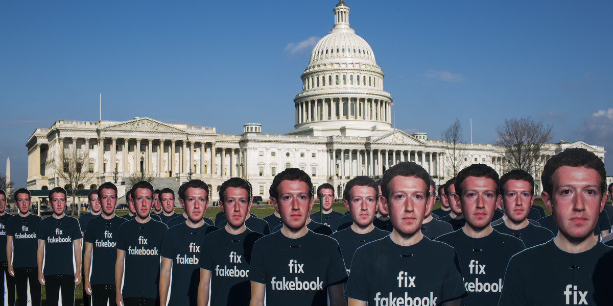 Według komisji ds. wywiadu Izby Reprezentantów, rosyjskie reklamy na Facebooku miały podzielić Amerykanów