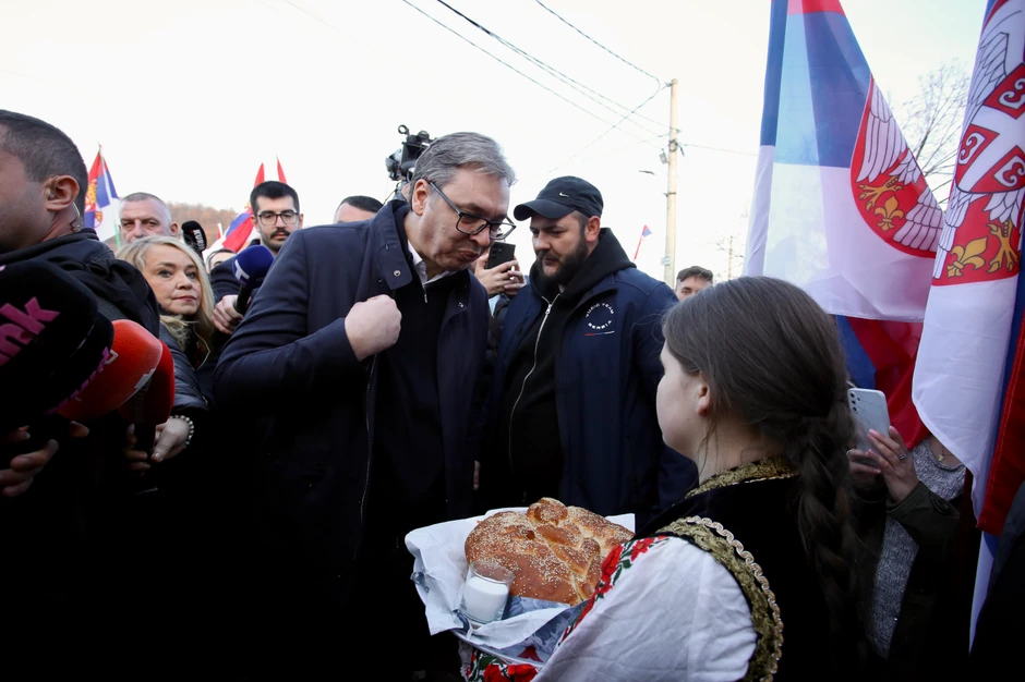 Predsednik Srbije Aleksandar Vučić stigao je danas u posetu selu Urovica