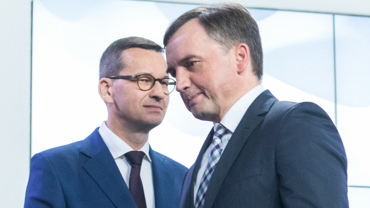 Mateusz Morawiecki i Zbigniew Ziobro