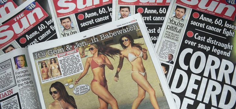 Rewolucja? Tabloid "The Sun" rezygnuje ze zdjęć kobiet topless