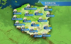 Prawie 350 interwencji strażaków w ciągu ostatniej doby. W sobotę nadal obowiązują ostrzeżenia przed burzami