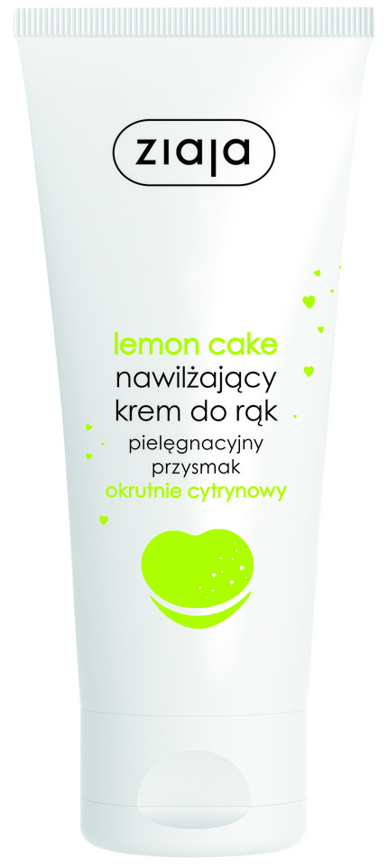 Ziaja lemon cake: nawilżający krem do rąk