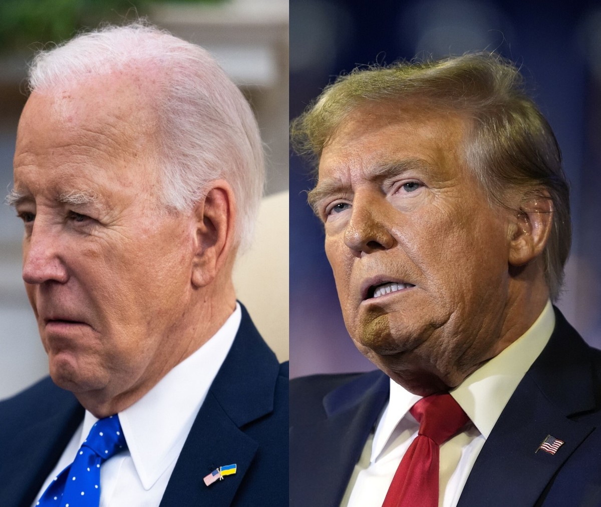 Joe Biden, Donald Trump