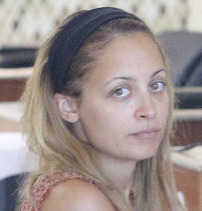 Nicole Richie bez makijażu / fot. Agencja Forum