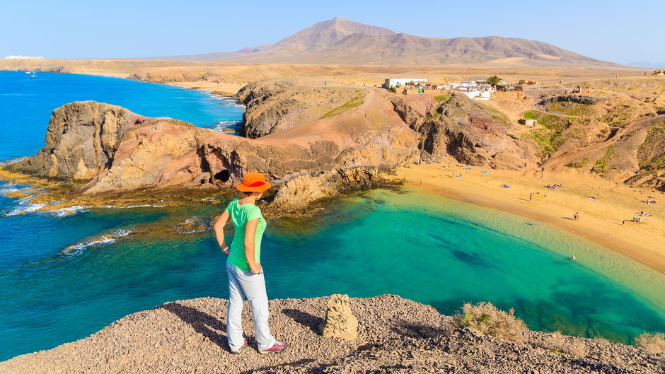 Plaża Papagayo, Lanzarote, Wyspy Kanaryjskie