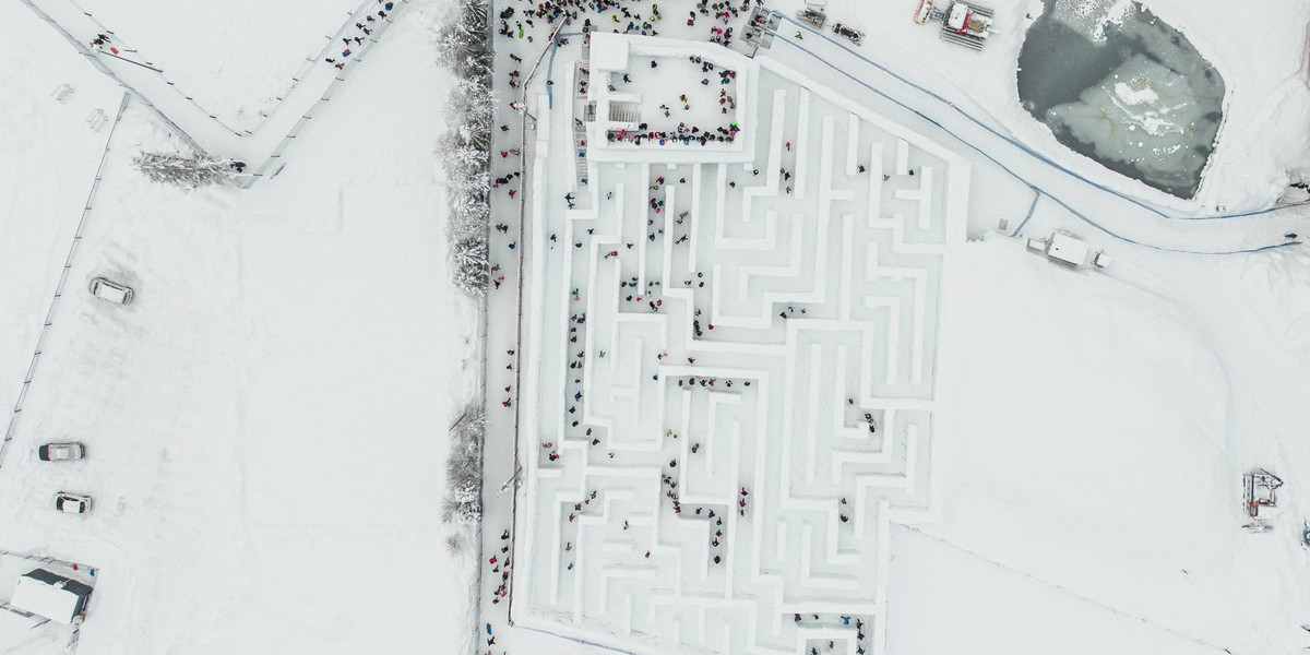 Snowlandia Winter Theme Park in Poland
