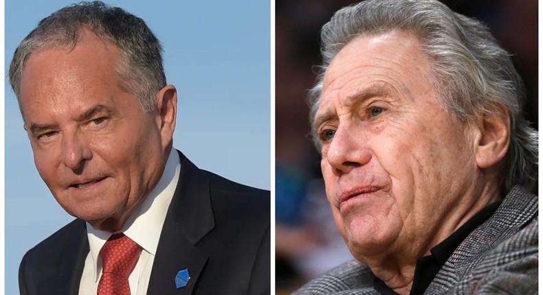 While some billionaires are drawn to the limelight, others — like Ike Perlmutter (left) and Philip Anschutz (right)  — go to great lengths to avoid it.AP Photo/Susan Walsh; Reed Saxon/AP Photo