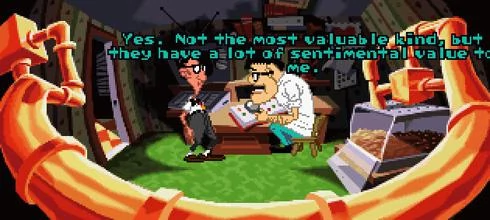 Screen z gry Day of the Tentacle