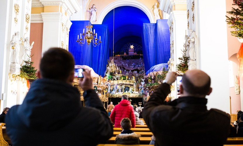 SZOPKA BOŻONARODZENIOWA W KOŚCIELE ŚW. FRANCISZKA SERAFICKIEGO W POZNANIU