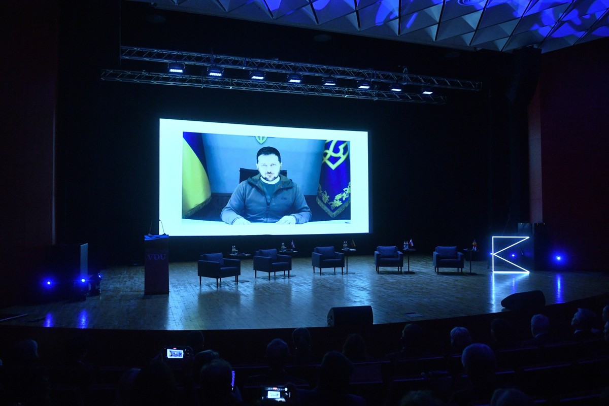 wystąpienie prezydenta Ukrainy