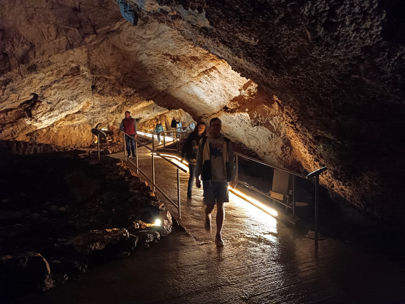 Lipska Pećina – trasa turystyczna