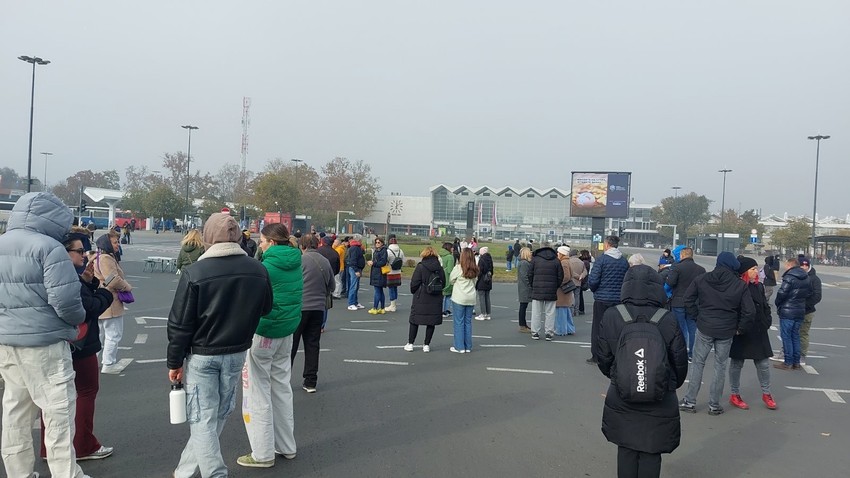 Protest Novi Sad, blokada raskrsnice kod Železničke stanice