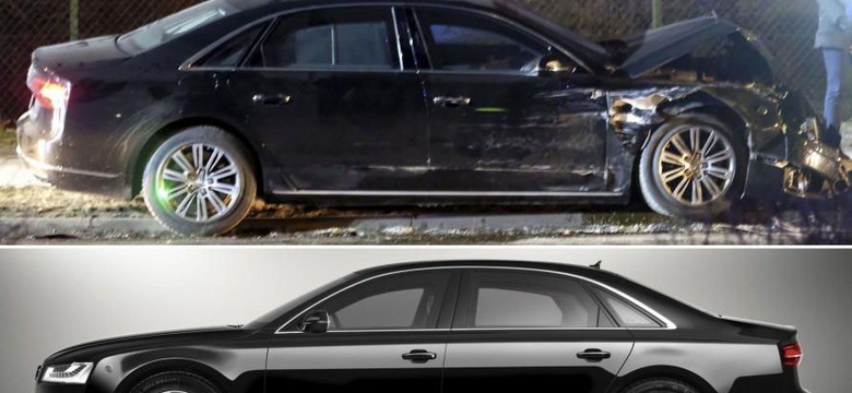 Co dalej z wrakiem rządowego Audi rozbitego w wypadku Szydło? "To przykład marnotrawstwa"