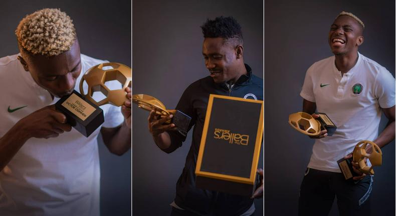 Osimhen, Oshoala win big at 2022 Ballers Awards