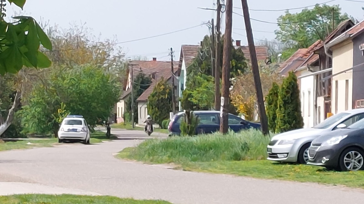 Ulica u kojoj je izbio požar u Titelu