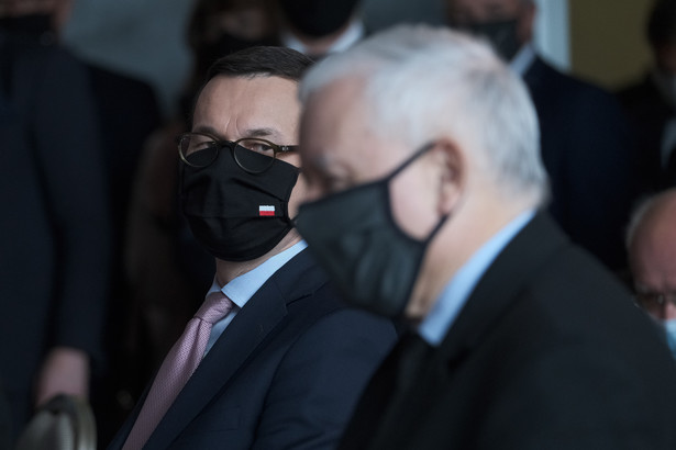 Mateusz Morawiecki i Jarosław Kaczyński