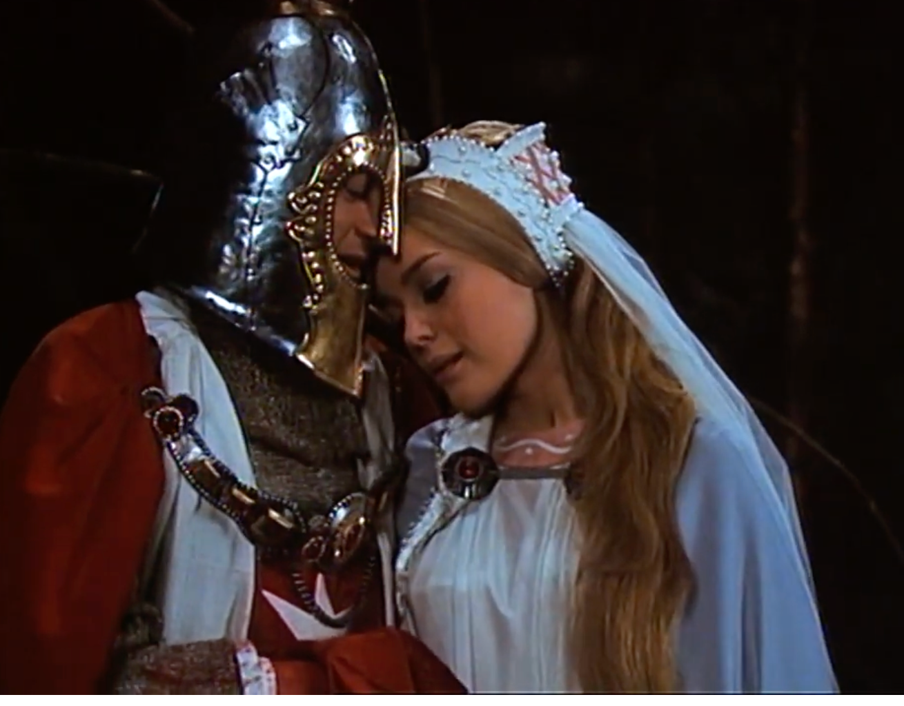 Magda Vášáryová v rozprávke Princ Bajaja.