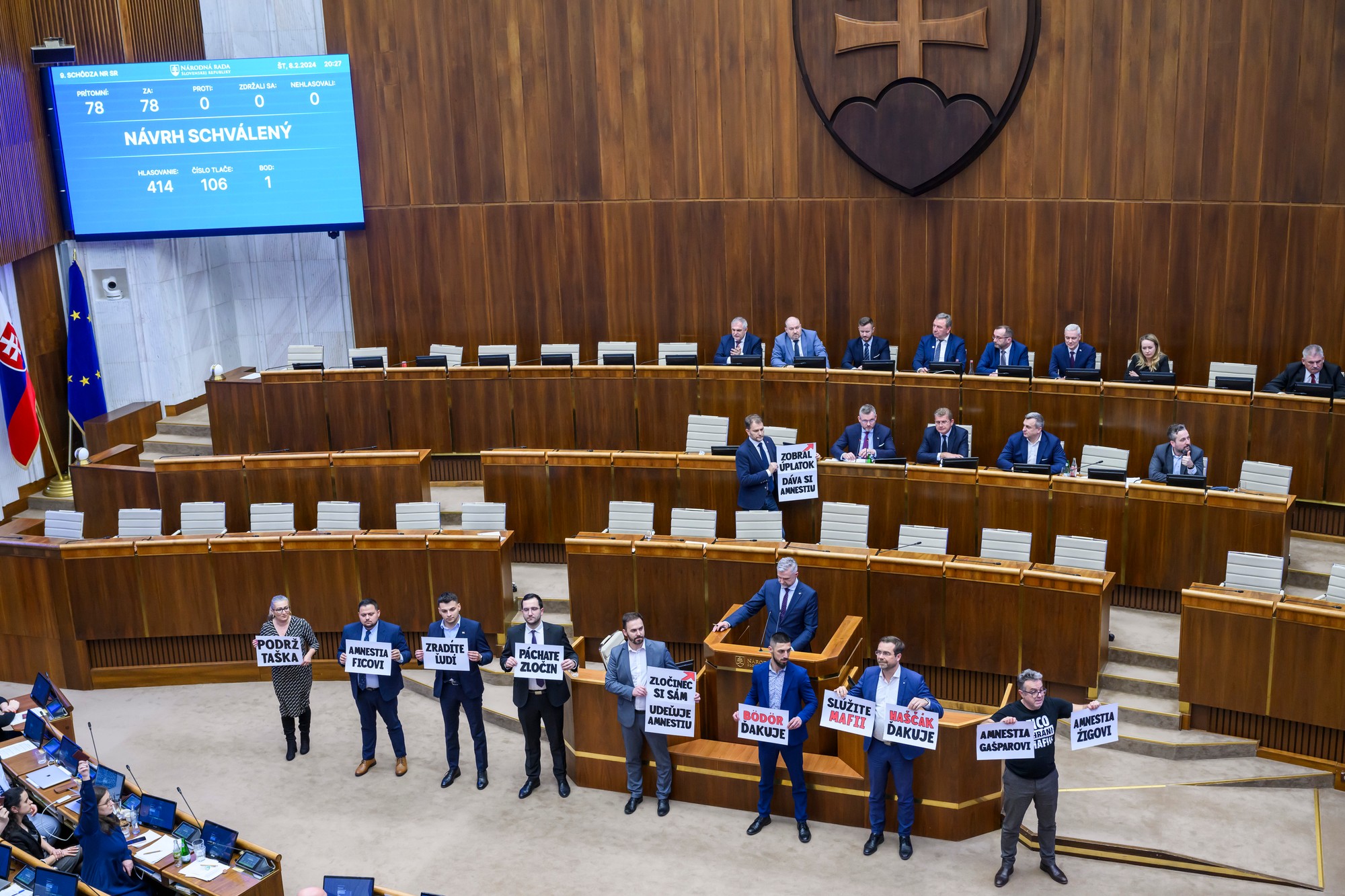 Národná rada Slovenskej republiky prijala novelu Trestného zákona.