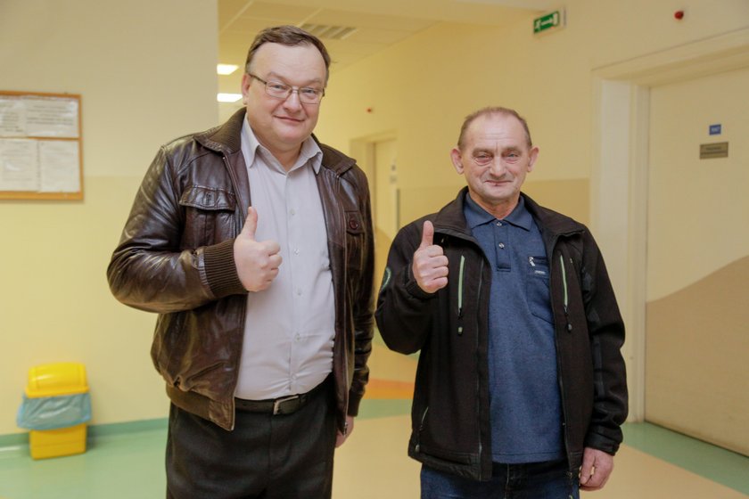 Dariusz Gębala (55 l.) i Eugeniusz Praczkiewicz (67 l.)