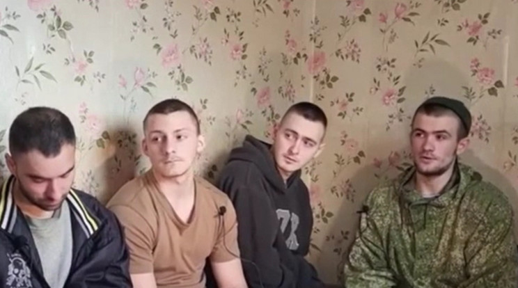 A nyilvánosságra került interjúból nem derült ki, hogy hol fogták el az orosz katonákat / Fotó: DailyMail