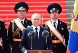 Minuta ciszy na Kremlu. Putin zwrócił się do sił bezpieczeństwa Rosji [NAGRANIE]
