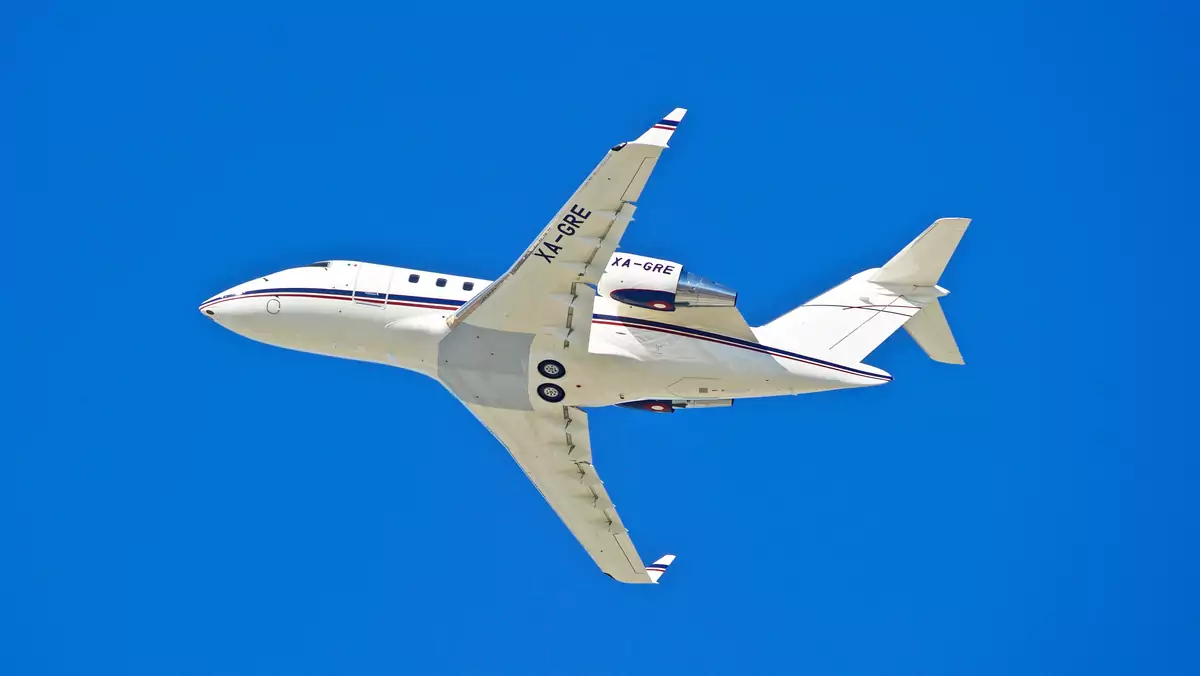 Bombardier Challenger 650 w wersji cywilnej