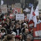 Protest against abortion law in Warsaw