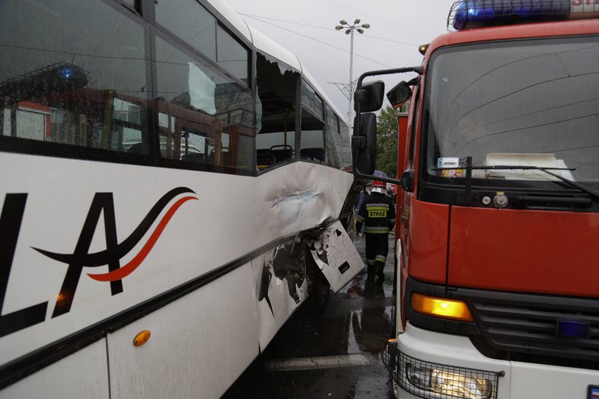 Wypadek na placu Dominikańskim we Wrocławiu