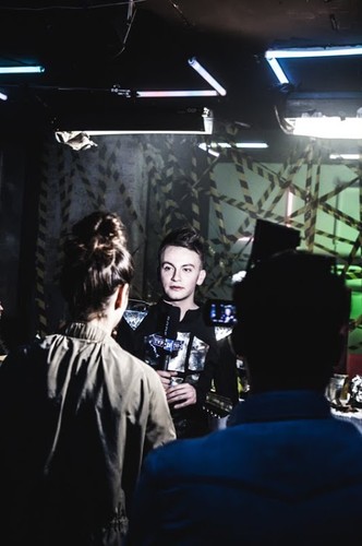 ARO Kłusowski na planie klipu do piosenki 'Podpalimy miasta'