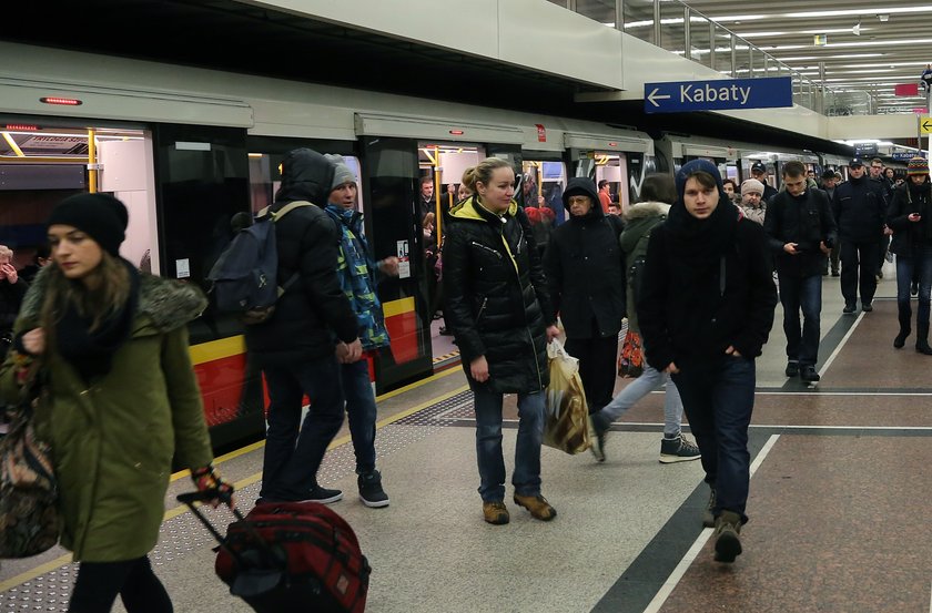 Metro nie będzie kursowało po świętach.