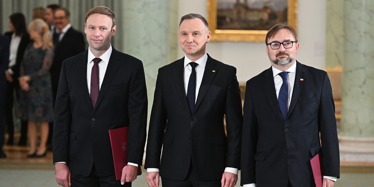 Marcin Mastalerek, Andrzej Duda i Paweł Szrot