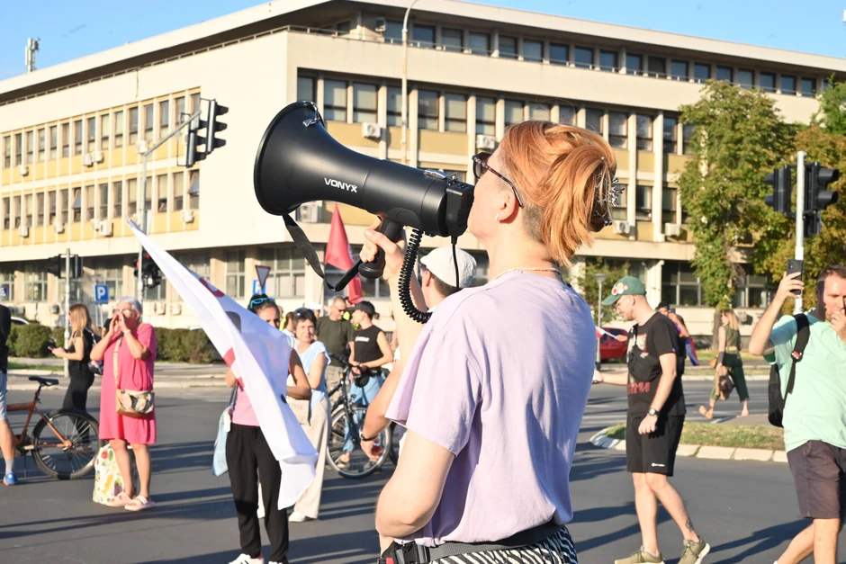 Blokada ulice Omladinskih brigada prošle nedelje