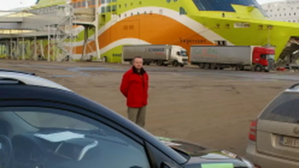 Renault Koleos dopłynął do Finlandii