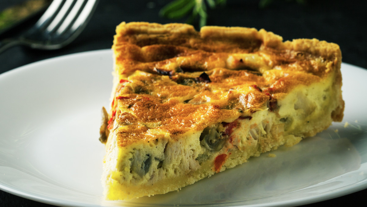 Quiche lorraine (tarta francuska) - przepis