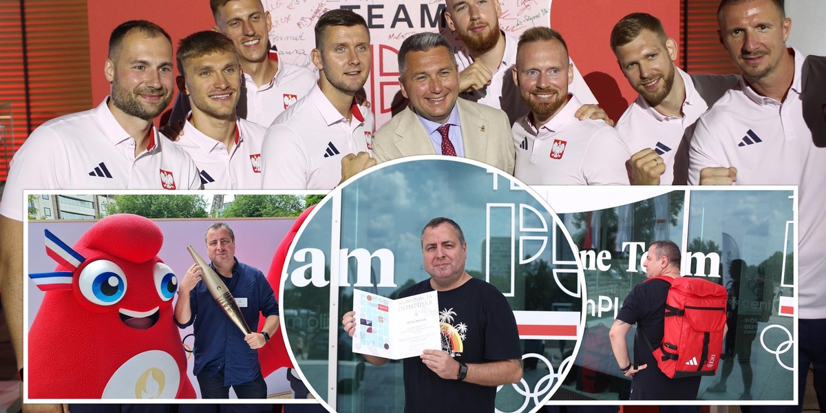 Prezes PKOl Radosław Piesiewicz pożegnał kolejną grupę polskich sportowców odlatujących do Paryża. W poniedziałek nominację olimpijską dostał także nasz redaktor. 