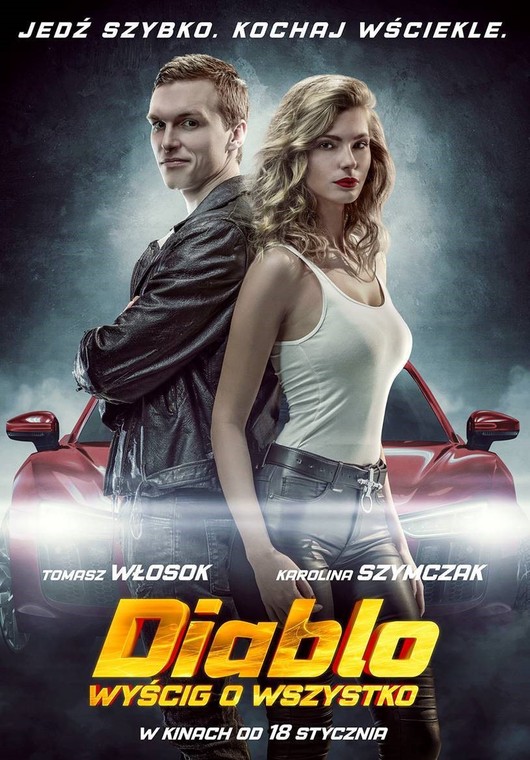 Plakat do filmu "Diablo. Wyścig o wszystko"