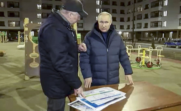 Wizyta prezydenta Rosji Władimira Putina w Mariupolu