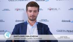 Majchrzak: Dostarczamy narzędzia, umożliwiające zawarcie umów online [WIDEO]