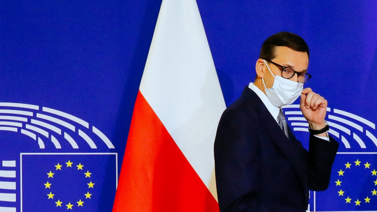 Premier Mateusz Morawiecki na debacie ws. orzeczenia polskiego TK w Parlamencie Europejskim