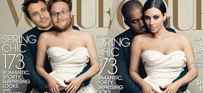 James Franco i Seth Rogen znów drwią z Kanye Westa i Kim Kardashian