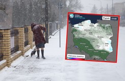 Nagły powrót zimy. Spadnie śnieg, będzie bardzo ślisko. Gdzie najgorzej?