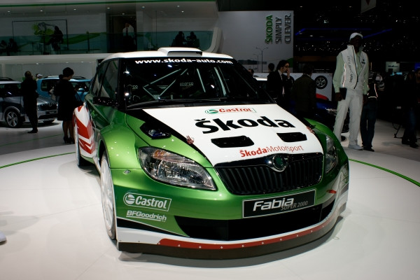 Leszek Kuzaj i Skoda Fabia S2000