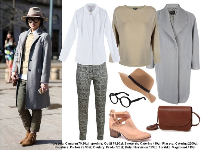 Street style na tygodniach mody - INSPIRACJE